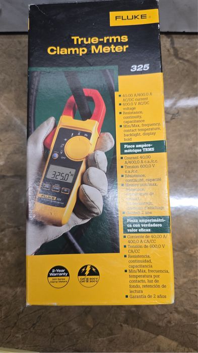 Fluke 325 True RMS Clamp Meter / Clește ampermetric profesional