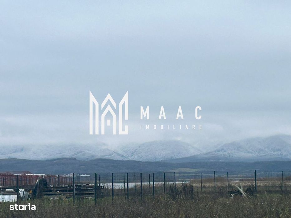 Teren intravilan | 860 mp | Deschidere 16 m | Priveliște montană | Bra