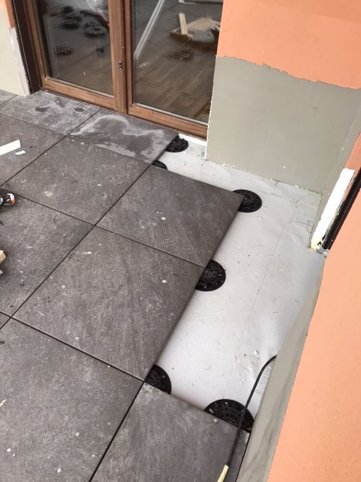 pardoseala flotanta hidroizolatie pvc , terase verzi, terasa verde