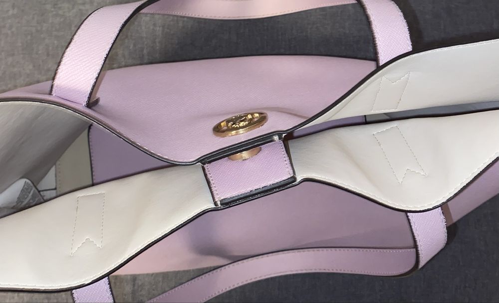 Чанта u.s polo assn-светло розово