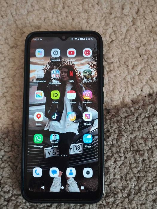 Продам телефон редми  А+2.3 64память1