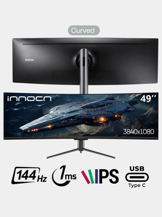 Игровой монитор 49 дюймовый