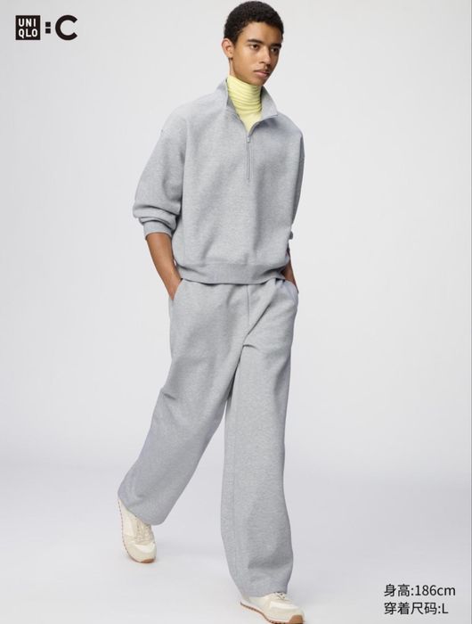 Новые Uniqlo серые брюки
