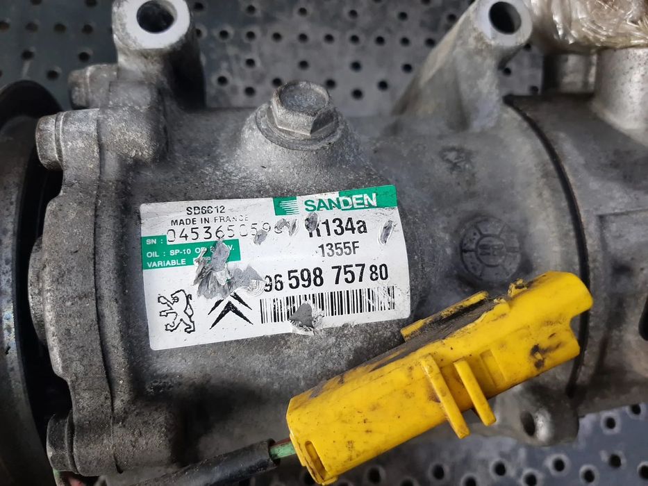 compresor clima ac 1.4 b 8fs peugeot 207 307 308 citroen c2 c3 9659875780