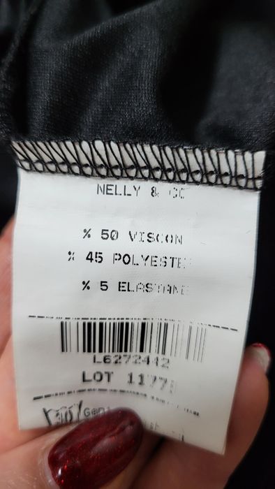 Рокля черна р..36