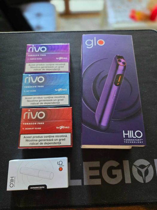 Glo Hilo Turbostart Nou Sigilat + 3 pachete de tigari sigilat