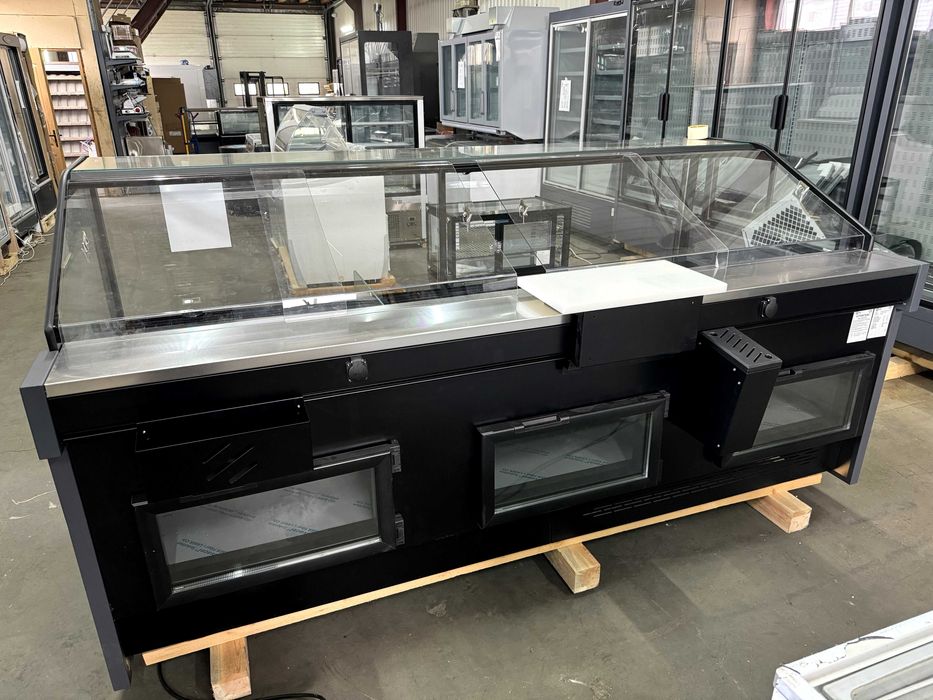 Vitrina Frigorifica Premium INOX/ Intern 100/132/194/291/319/382cm NOU