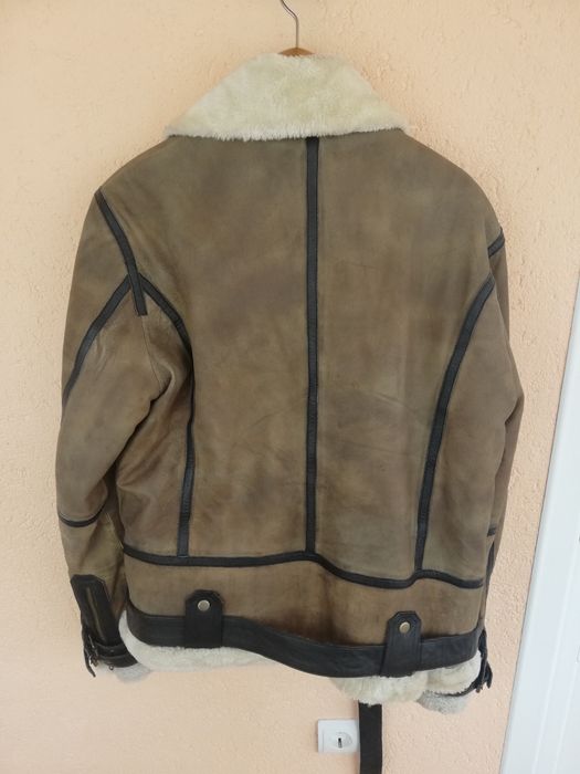 Geaca piele bărbati cu blana Empire Leather Xl