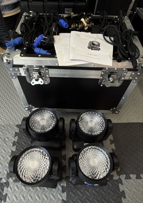 Прдавам Moving head Fieryzeal 150W RGBW   4 бр. Нови!