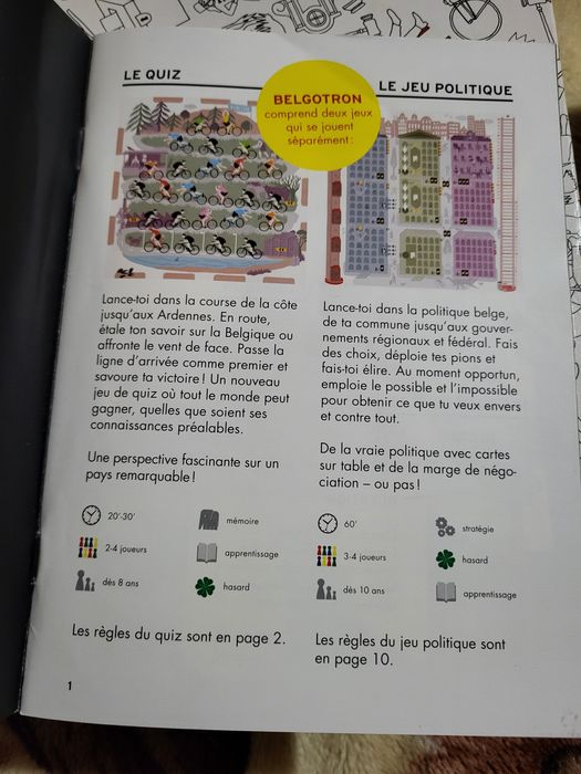 Board Game BELGOTRON – 2 Jocuri în 1