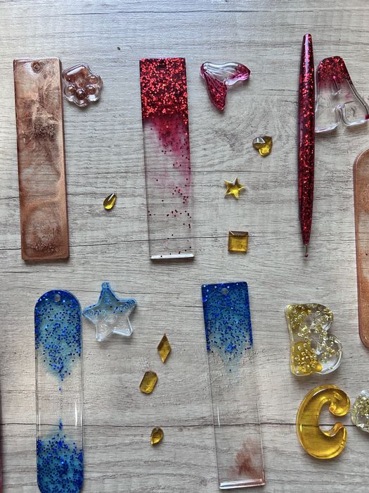 Seturi din rășina pix-semn de carte-breloc