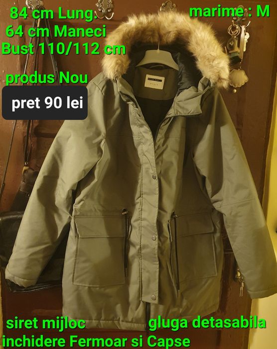 Geaca groasa impermeabila / M / Noua