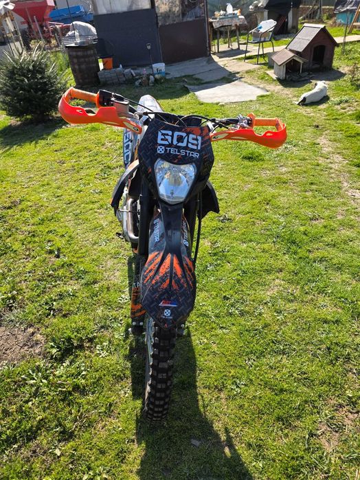 НОВ 250CC Gas TELSTAR Enduro Cross  + Подарък Каска