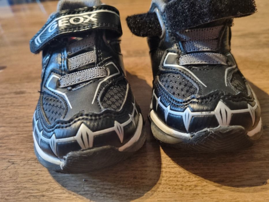 Geox Marvel (Black Panther) pantofi sport cu velcro si lumini
