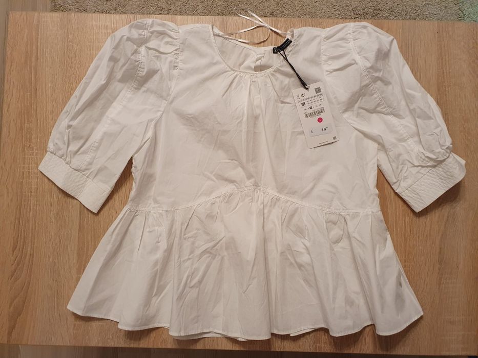 Cămașă alba fete marca.Zara