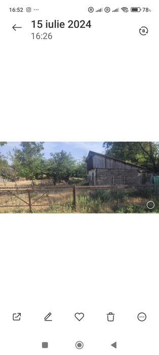 De vanvare teren în comună Gemenele