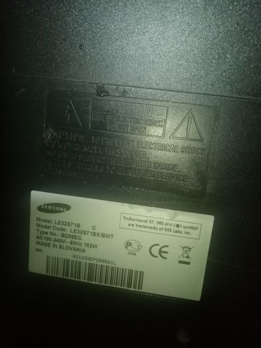 Продаю нерабочий телевизор