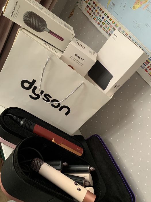 Фен Dyson Airwrap Complete Long и Утюжок
