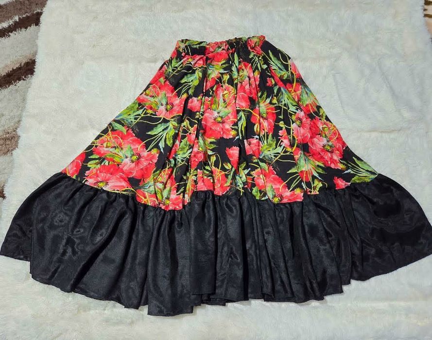 Шикарная цыганская юбка