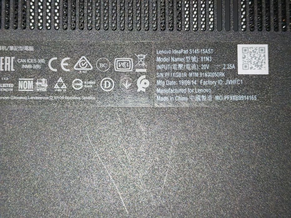 Lenovo IdeaPad S145-15AST сатам