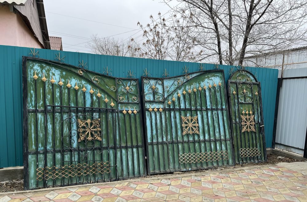 Ворота железные, кованные