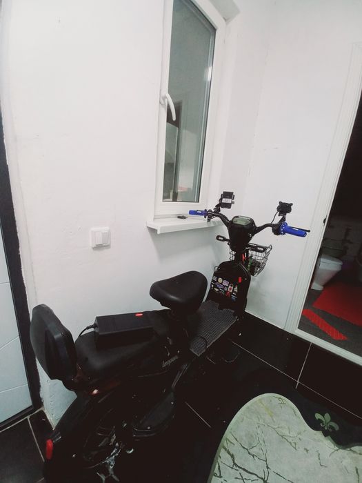 Электро велик, на ходу