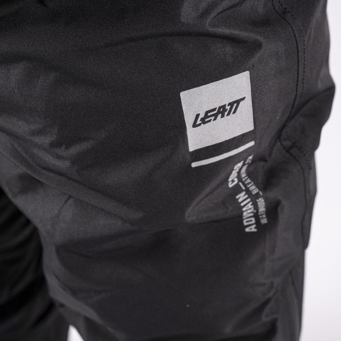 Pantaloni de ploaie Leatt ADV Rain Cover negru