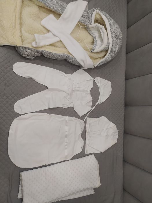 Детский конверт на выписку