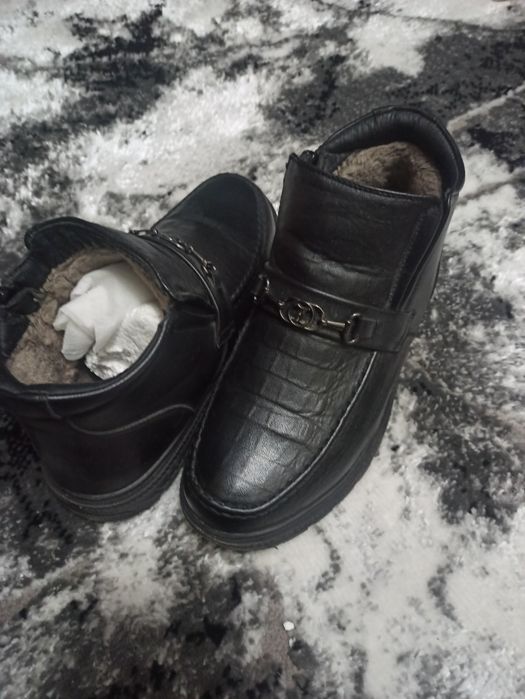 Ботинки теплые подросковые