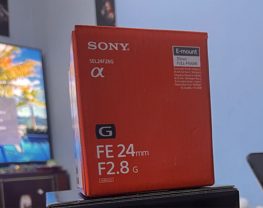 obiectiv sony fe24 f2.8