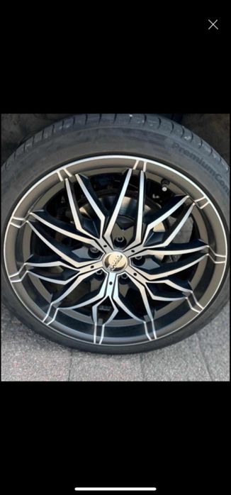 Vand 4 jante R18 5x112+cauciucuri