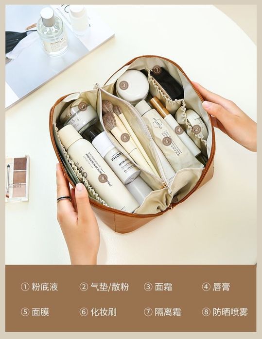 В наличии косметичка