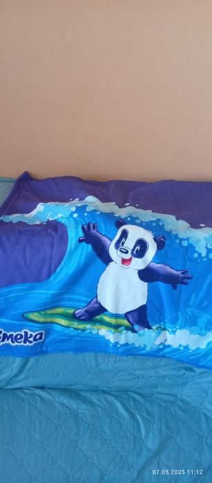 Детско пончо с ушички