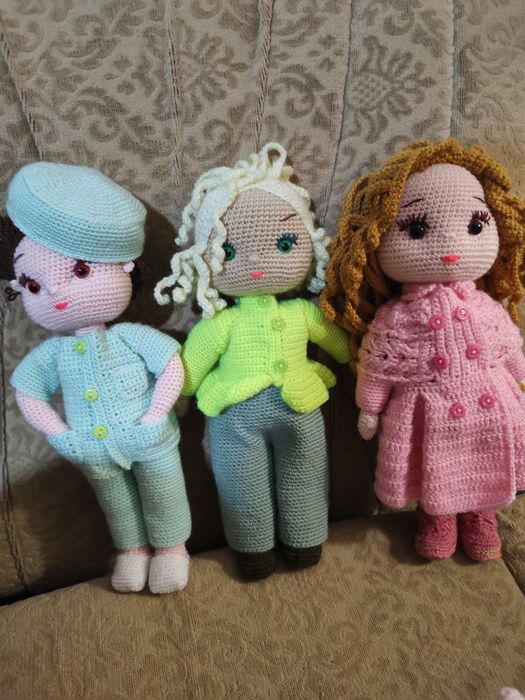 Плетени сладурски кукли