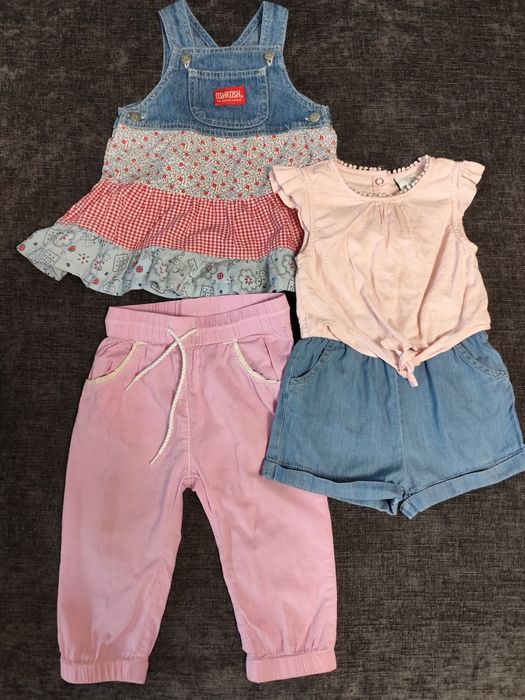 Одежда для девочек от 6 мес конверт.