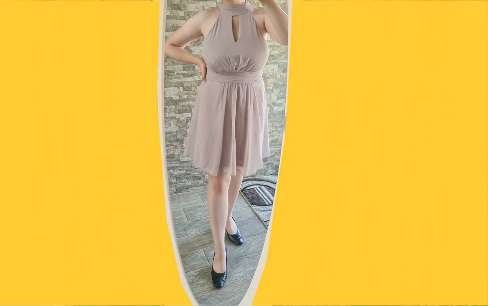 Rochie scurta eleganta de ocazii speciale  mărimea M/L