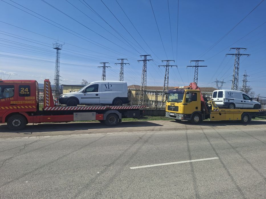 Пътна помощ Кран тип Паяк Автосервиз