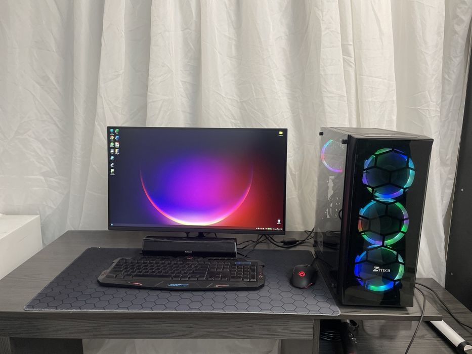 12- pokoleniya i3 | RTX 2060 | 16gb RAM| 27 dyum Monitor| RGB Case