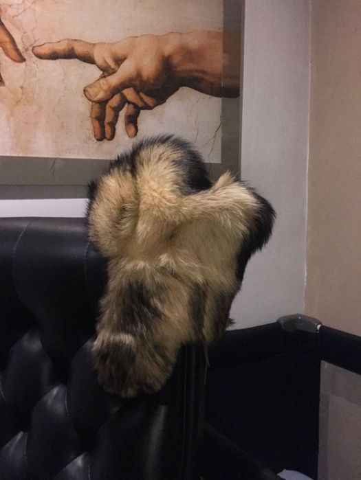 Căciula Aviator   Blana naturală  France sec 19 ColectionȚara Bascilor