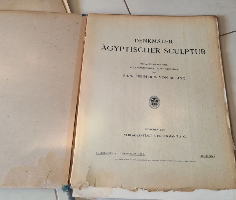 Egipt Antic Catalog Album Foto Tablou Carte Document Vechi Colectie