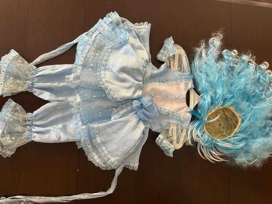 Костюм Мальвины с париком