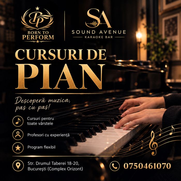 Cursuri de pian