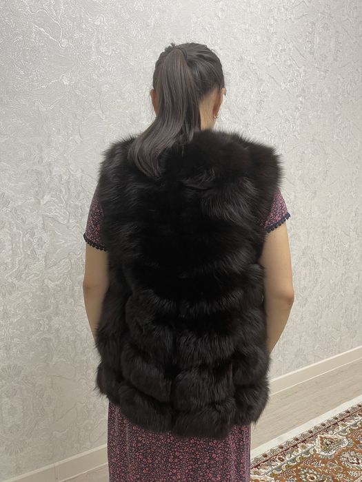 Норка жилетка