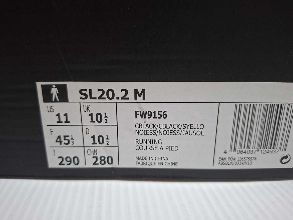 Adidas SL 20 marimea   45 1/3 originali noi in cutie