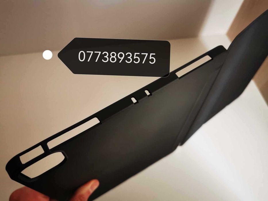 Set Husa + folie sticla ecran Apple Ipad Pro 12.9 6th 2022 carcasa