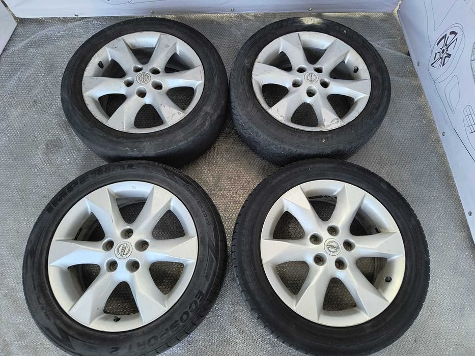 Set 4 Jante Aliaj R17 5x114.3 Nissan Juke / Qashqai / Dimensiune 17x7J (12A)