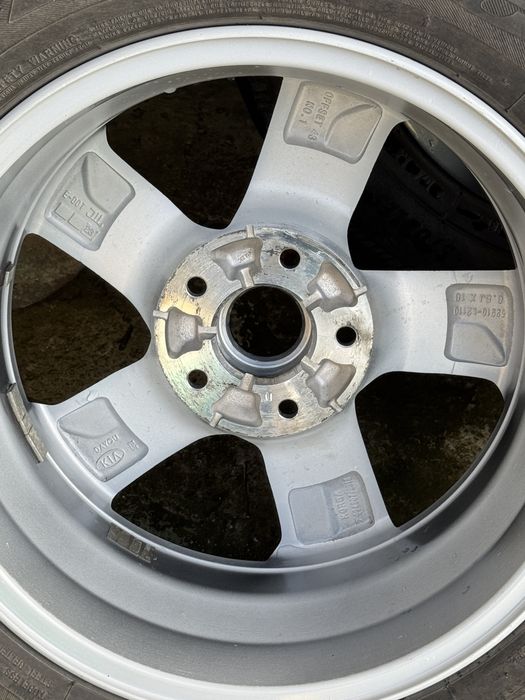 Титанка с шинами