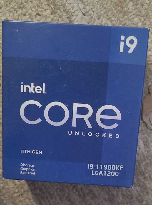 Procesor Intel i9-11900KF Rocket Lake, 5.3 GHz, Socket 1200 - Nou