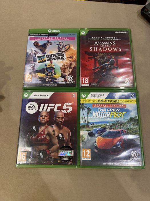 Продавам игри за XBOX