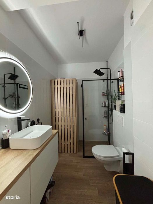 2 camere de vanzare strada Campina, bloc nou, lift, terasa 6 mp
